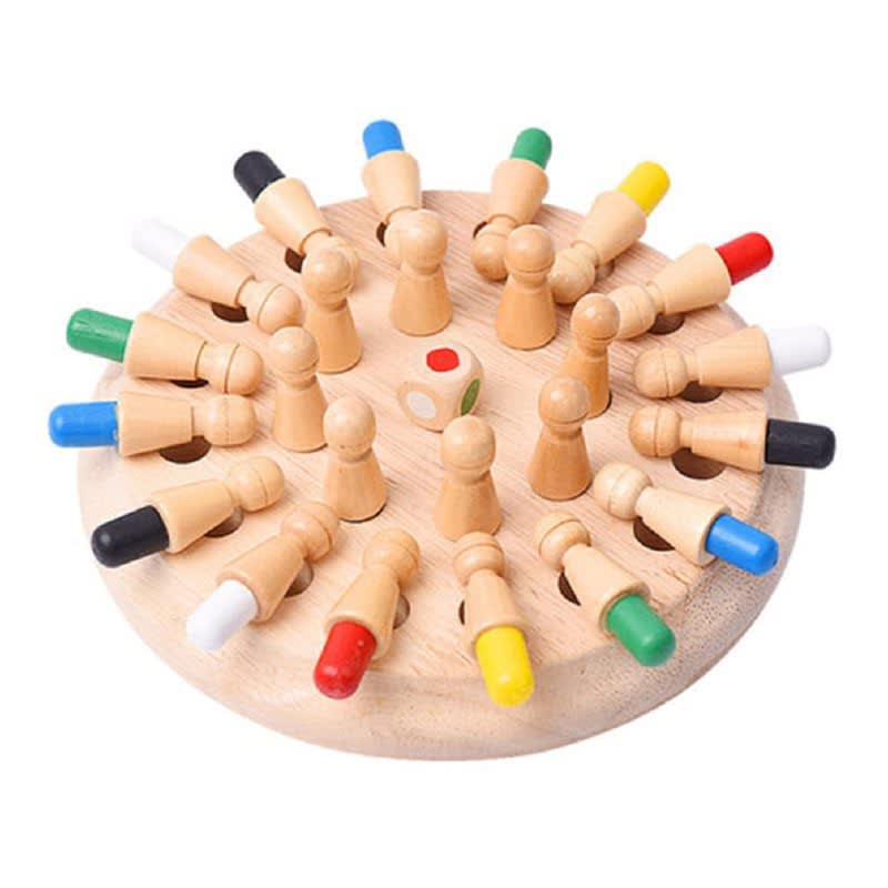 Wooden Memory Chess