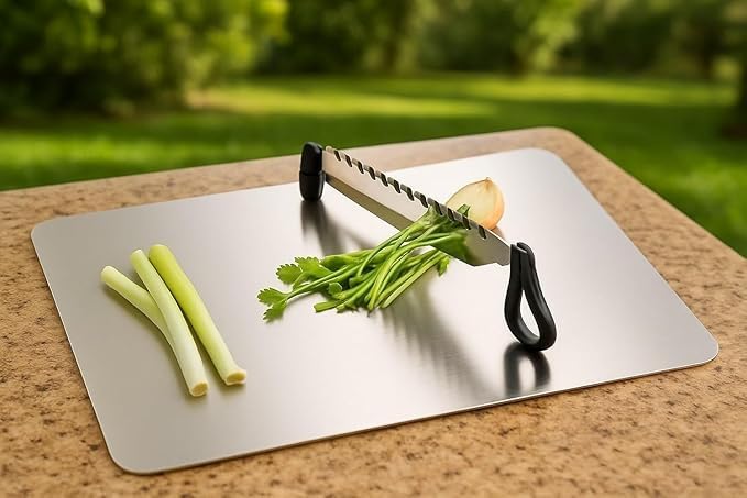 Stainless Steel Kitchen Cutter & Chopping Board