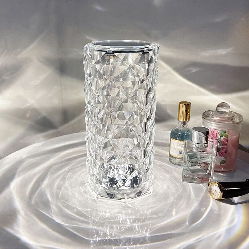 Crystal Diamond Table Lamp