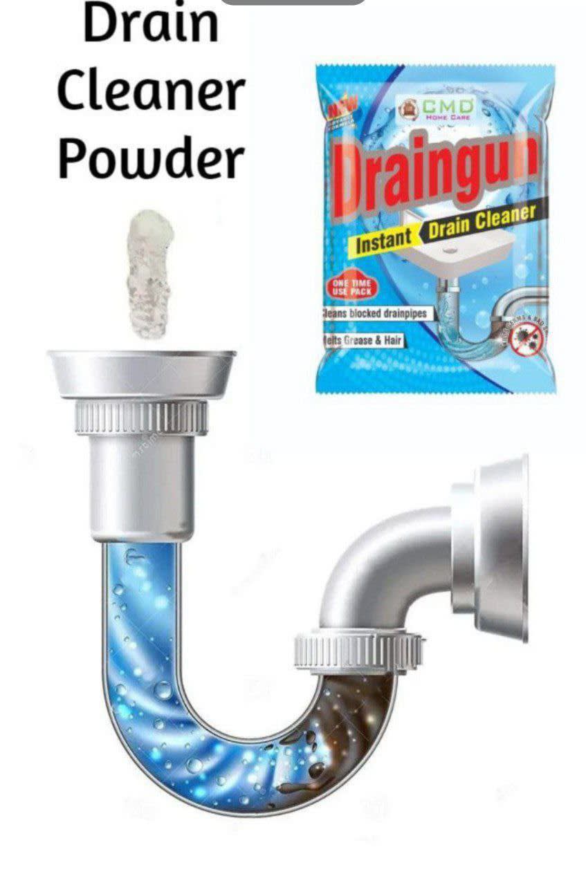 Sink and Drain Cleaner Draingun Powder (50 GM)