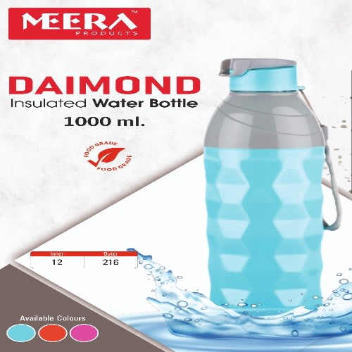 Meera 1000ML Coolcare Insulated Water Bottle