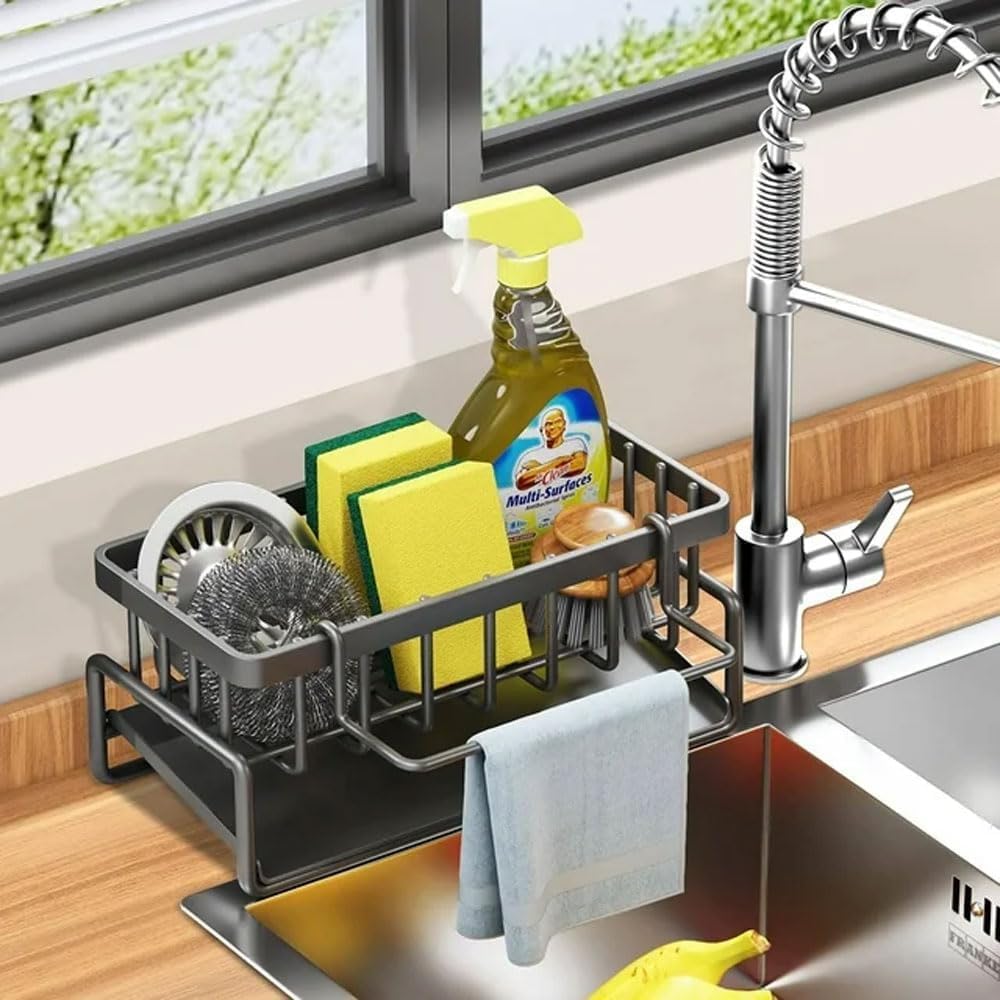 Metal Sponge Holder Kitchen Sink