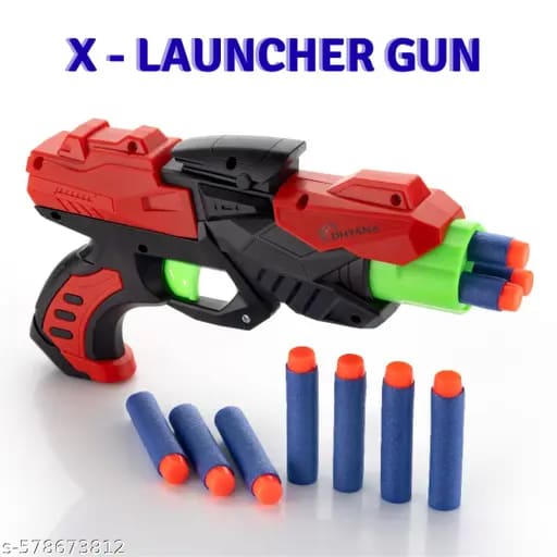 X Launcher Soft Bullet Dart Gun Toy