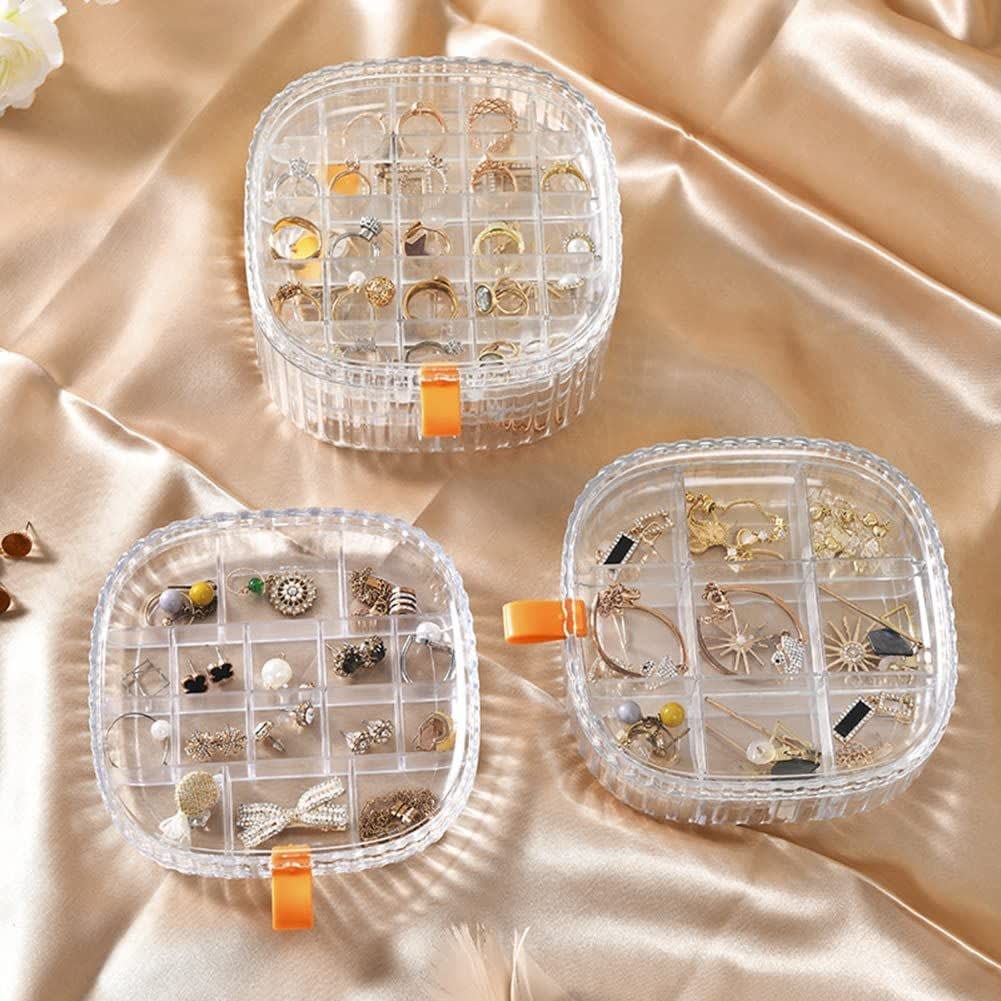 3 Layer Jewellery Box Round