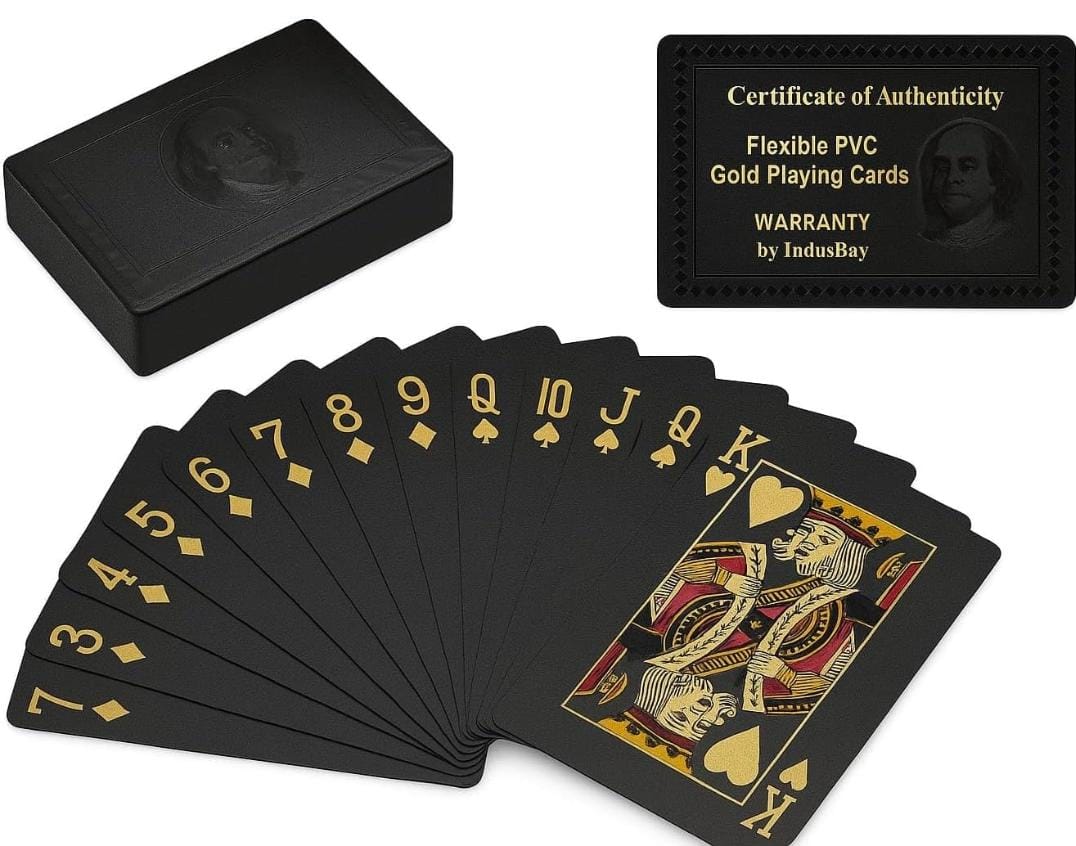 Gold Playing Cards