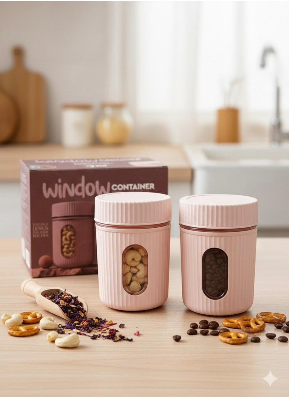Window Container 2 PCS SET