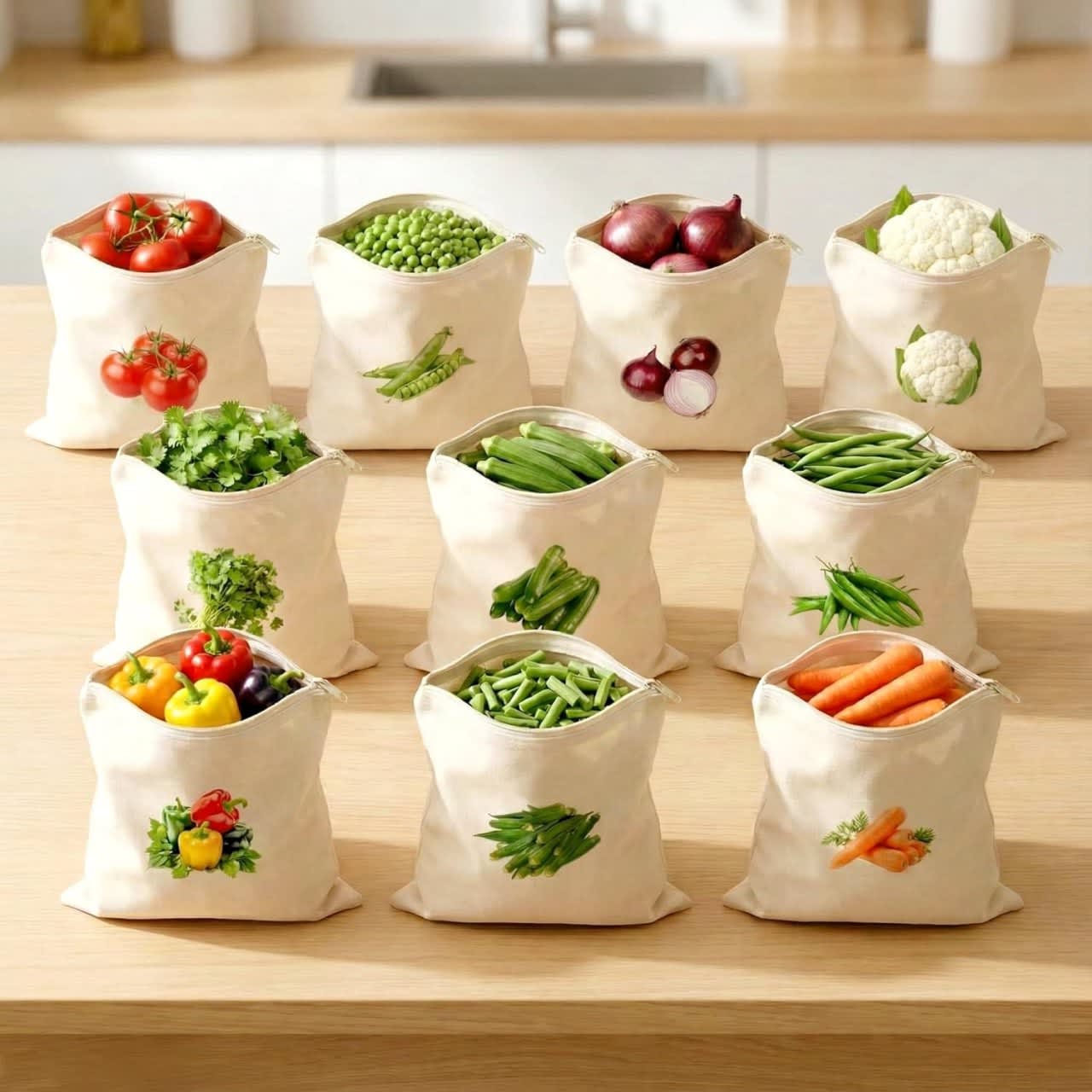 10 PCS Food Bag SET