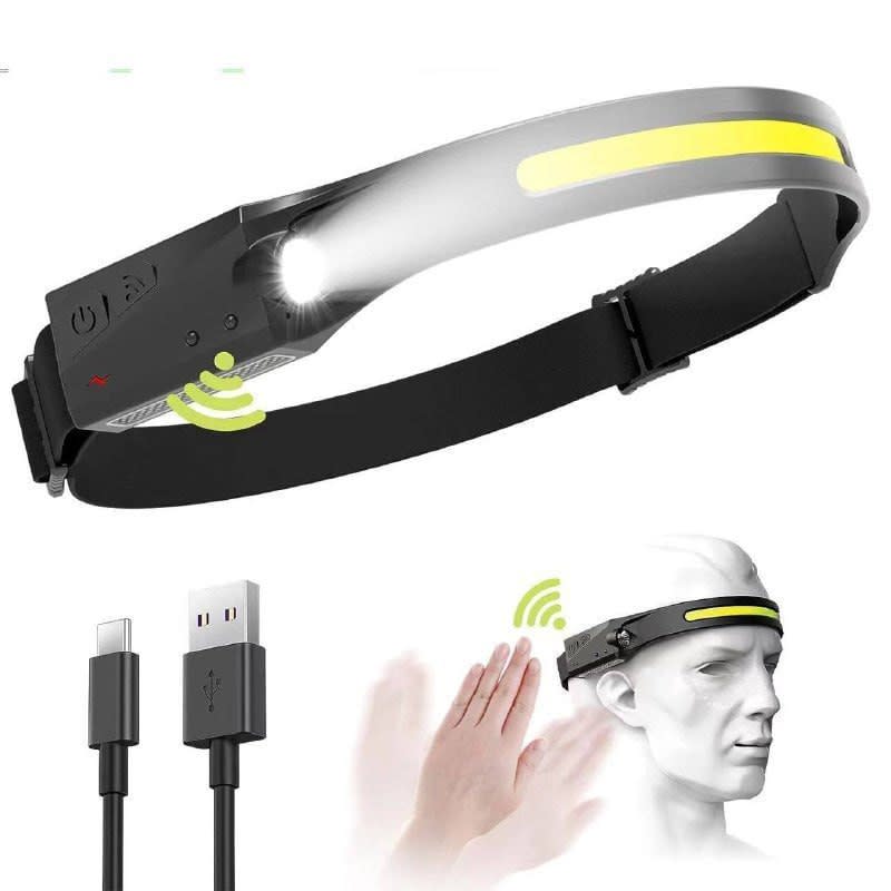 2 in 1 LED Head Lamp Flashlight