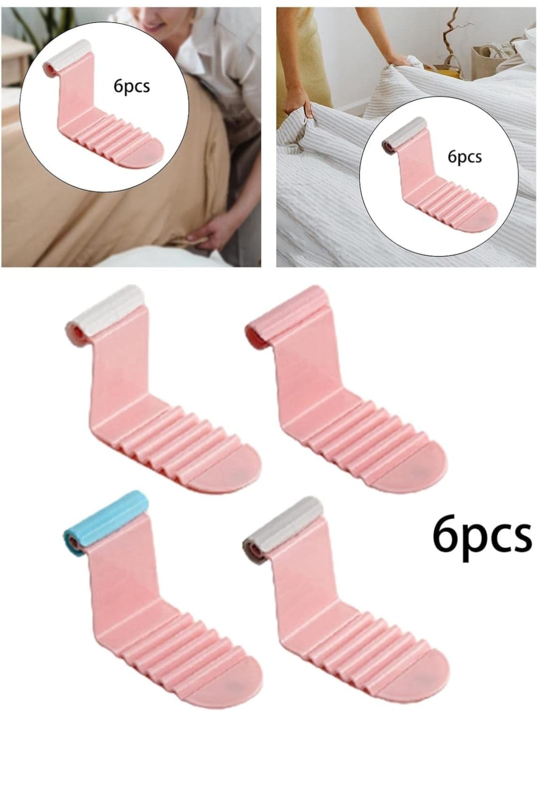 6PC Bed Sheet Holder