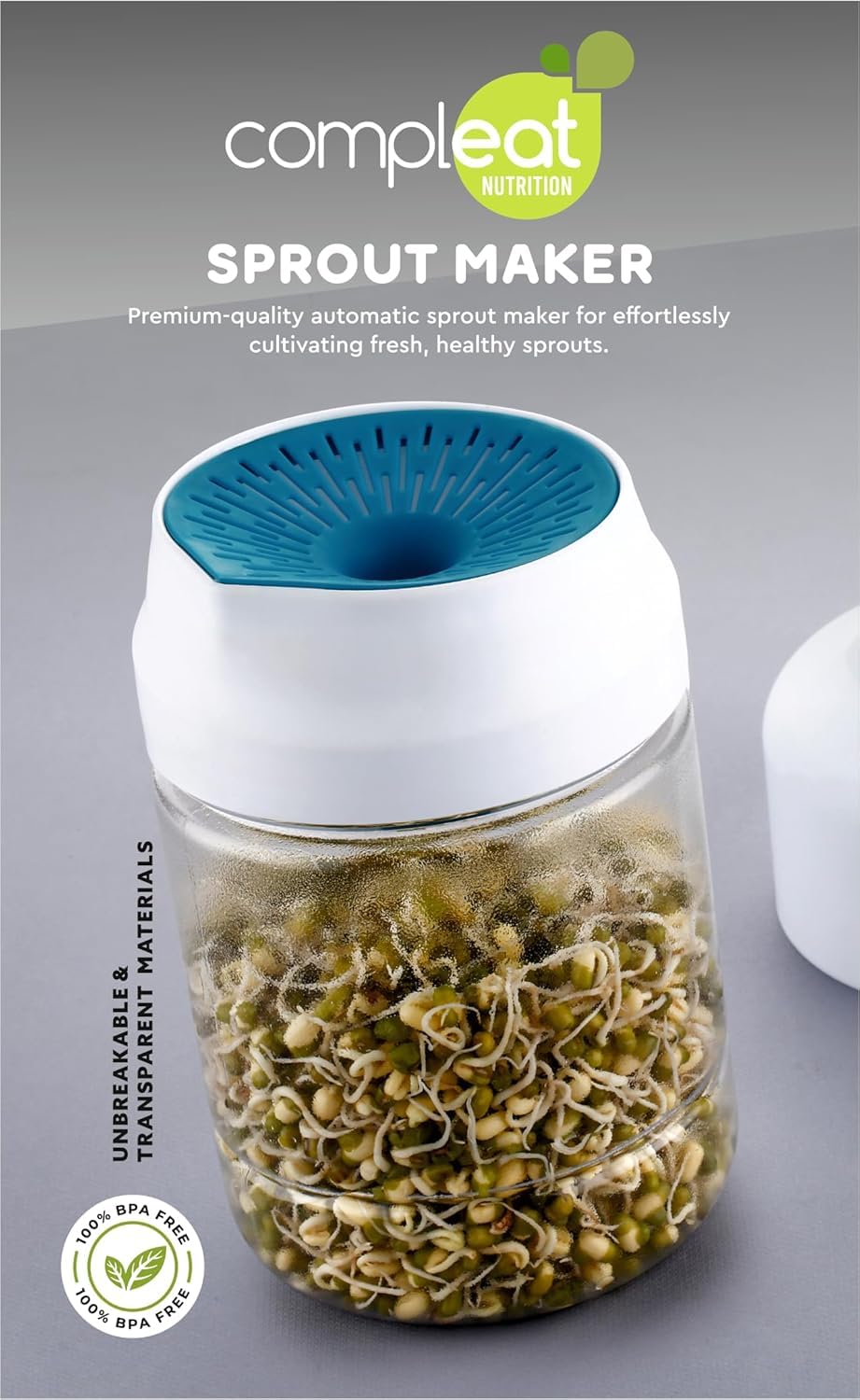 Compleat Nutrition Sprout Maker Jar Kit