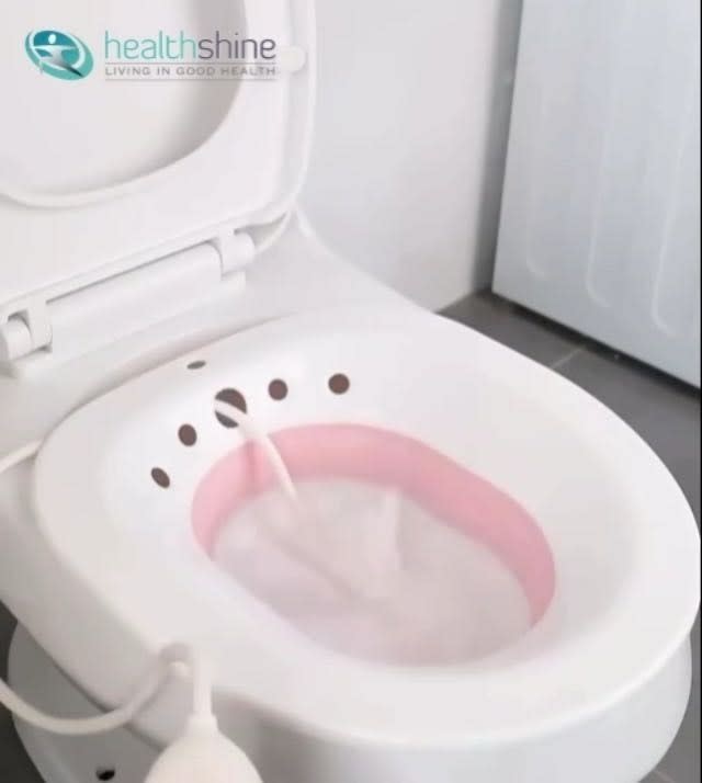 Toilet Seat with Flusher