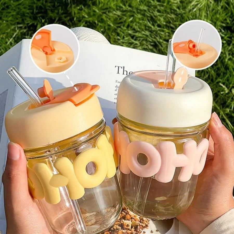350 ML Hoho Straw Mug