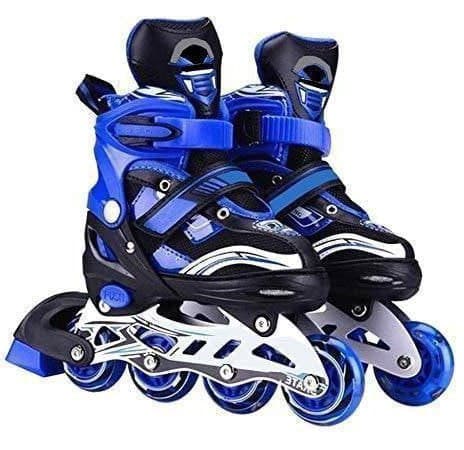 Inliner 4 Wheeler Sketing Skating Blue