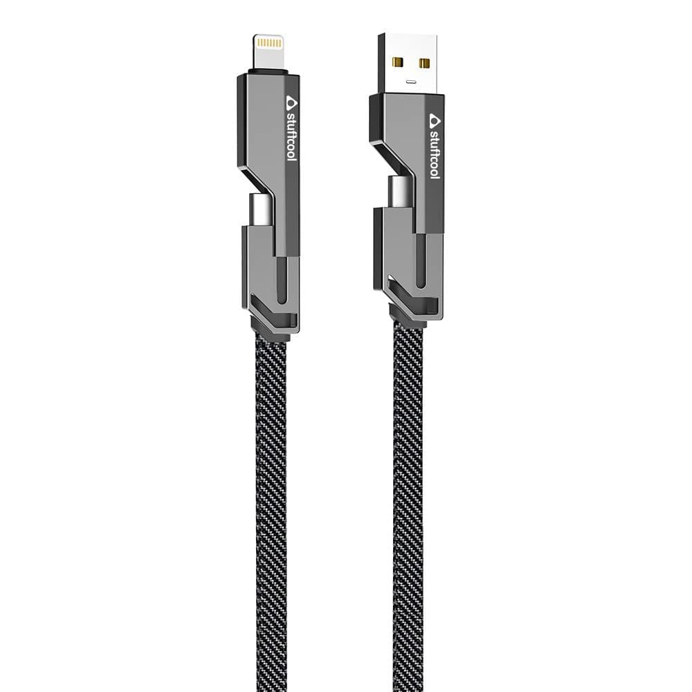 4 in 1 Data Cable ( Black )