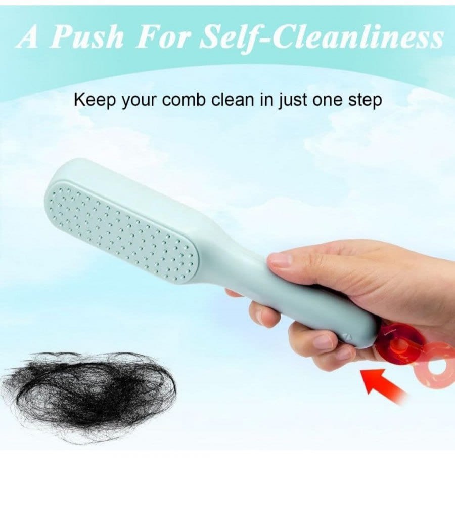 Self Cleaning Hair Brush Comb