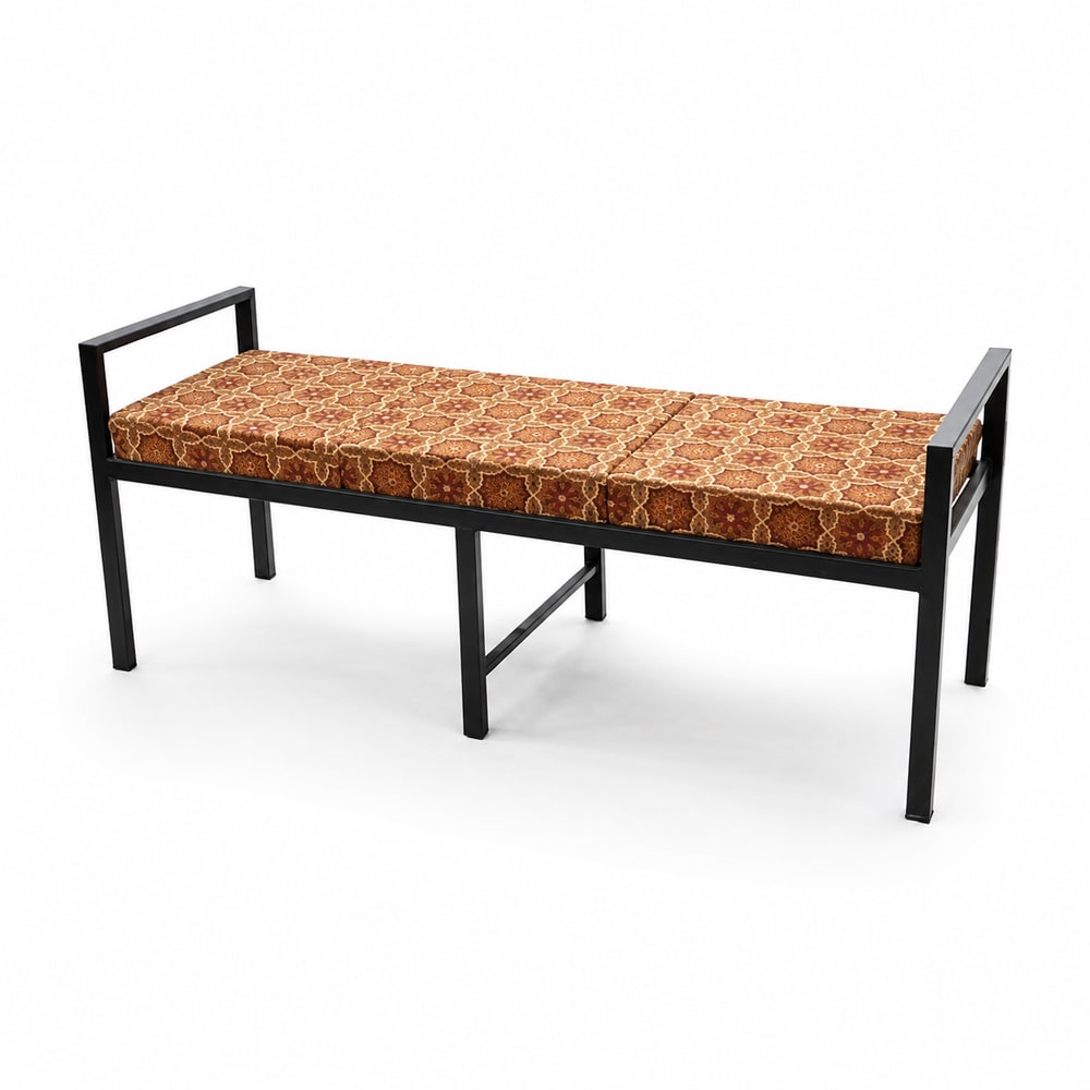 Upholstered Pattern Bench