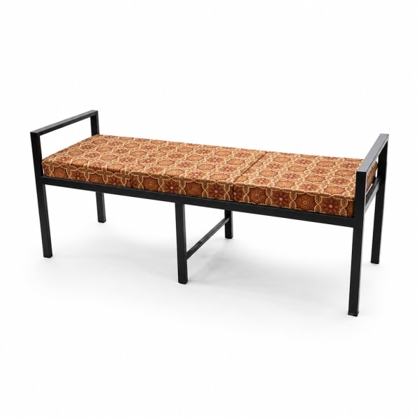 Upholstered Pattern Bench