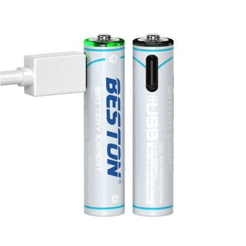 Beston AAA 1.5V USB-C Rechargeable Lithium