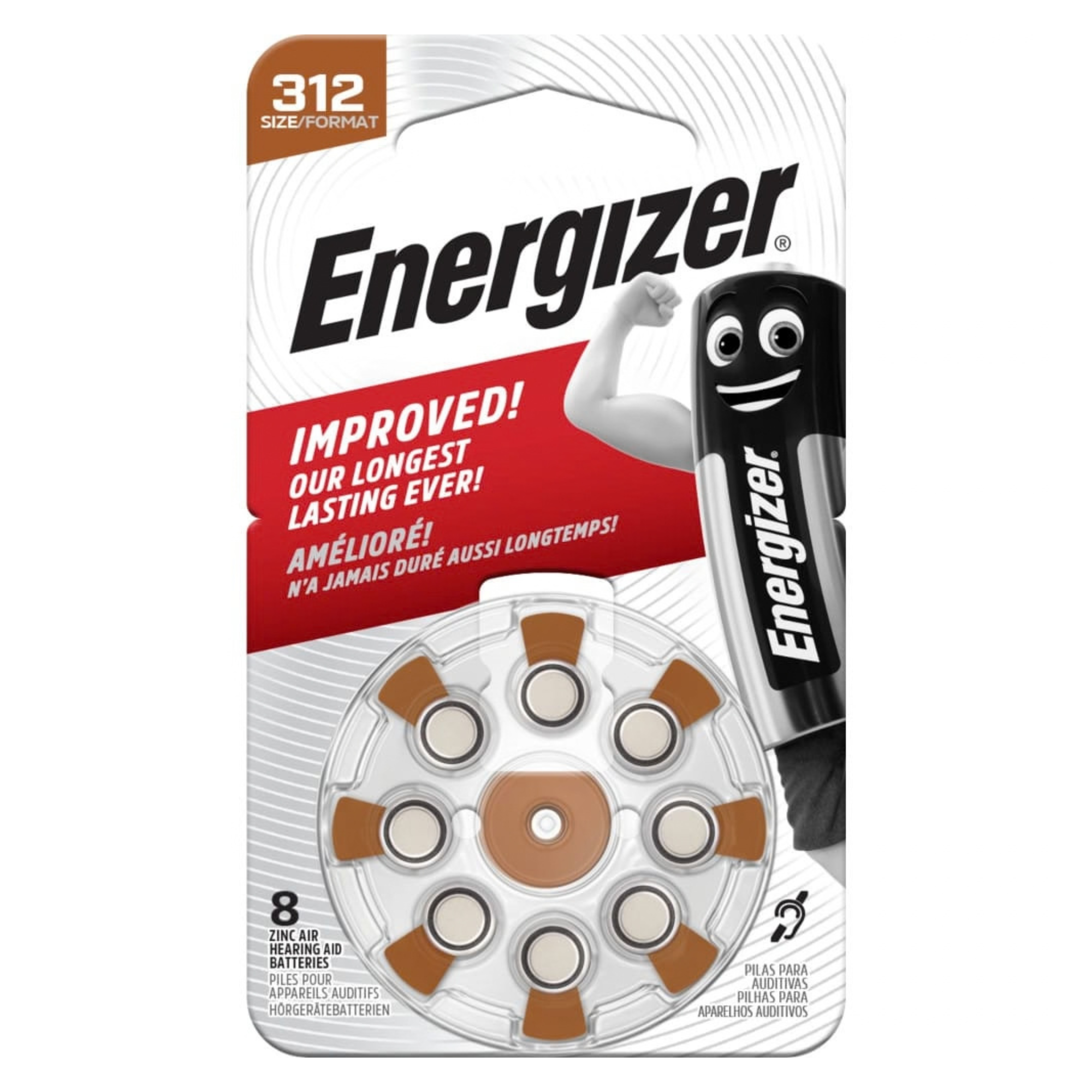 Energizer Zinc Air 312