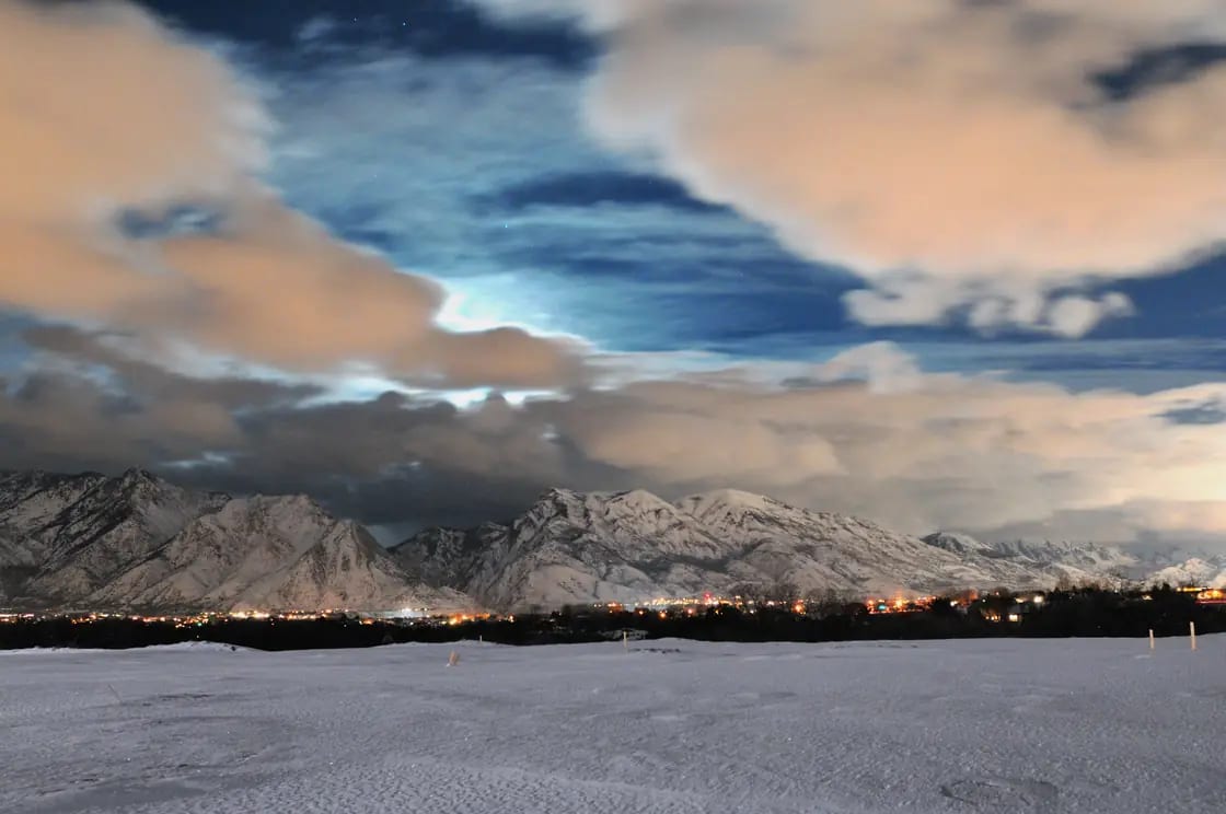 Highland, Utah below Mount Timpanogos