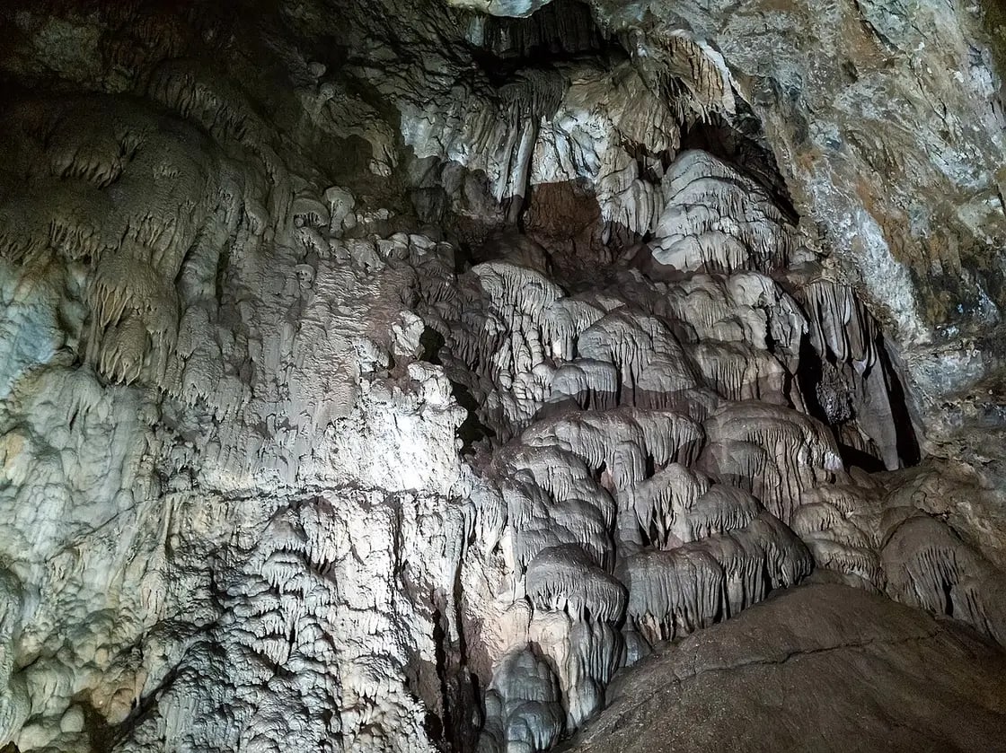 Timpanogos Cave National Monument in American Fork Canyon, Utah