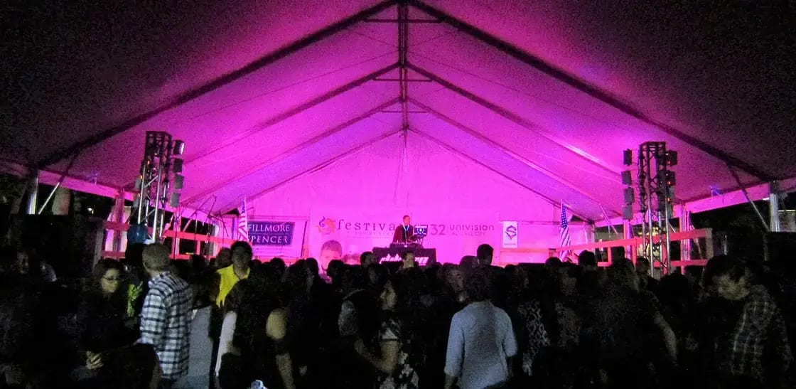 A DJ performing at an event — wedding DJs and bands in Utah Valley
