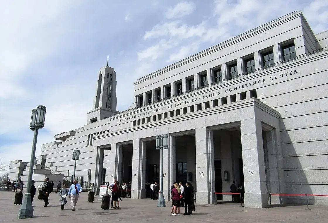 The Conference Center of The Church of Jesus Christ of Latter-day Saints in Salt Lake City