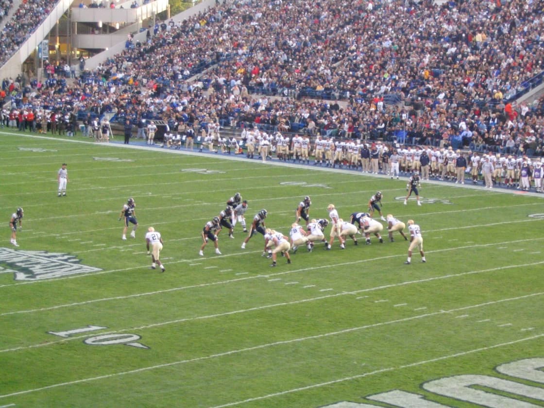 A full house at LaVell Edwards Stadium in Provo during a BYU football game