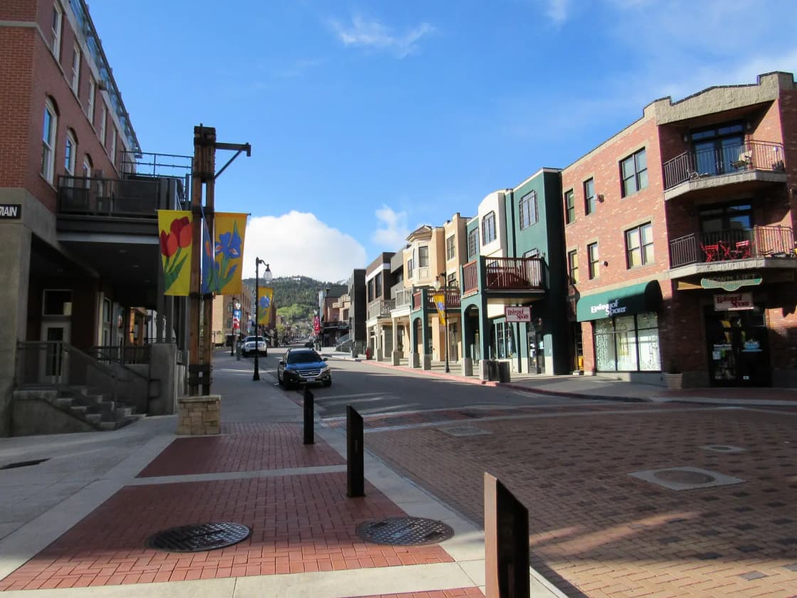 Main Street in Park City, Utah