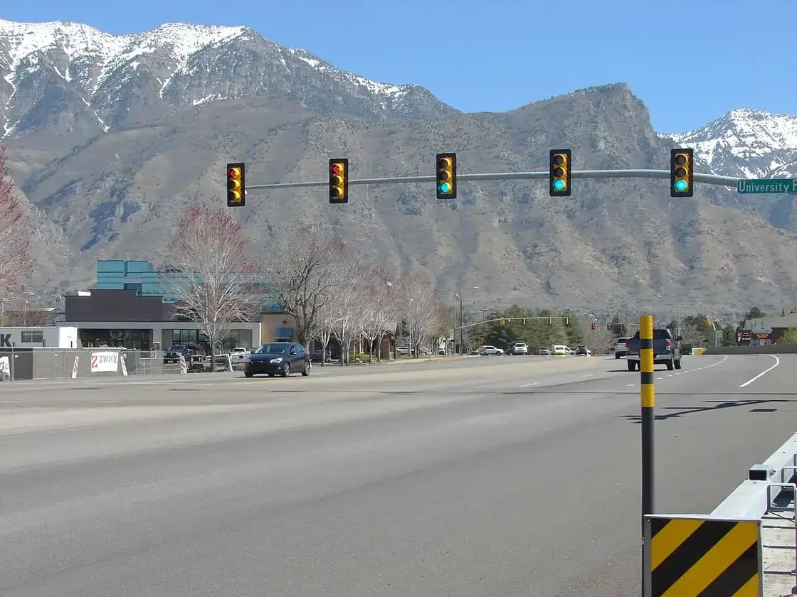 University Place shopping center at East University Parkway in Orem, Utah