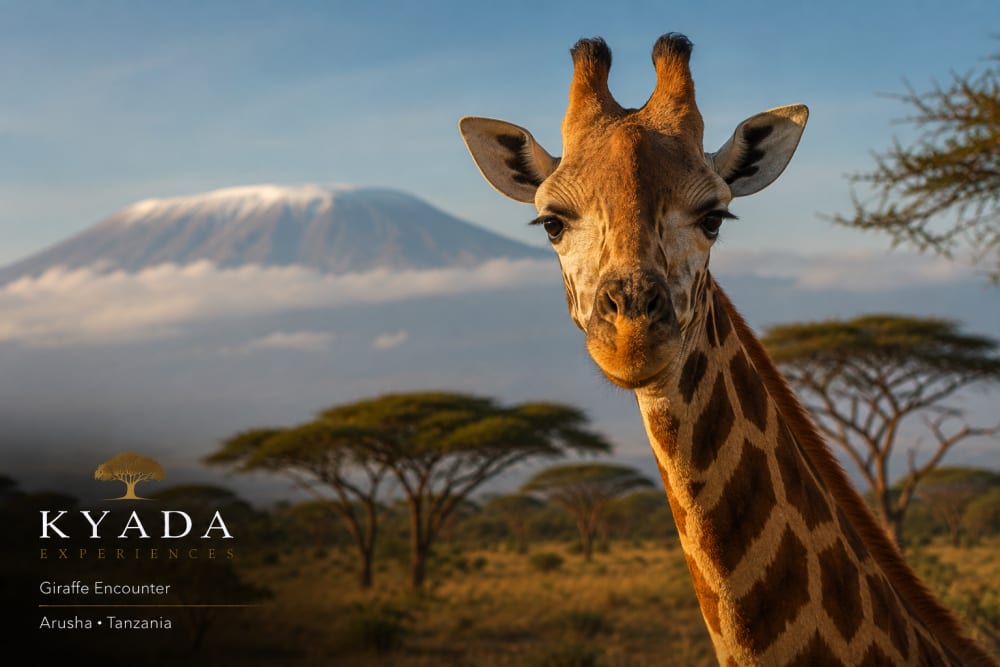 Giraffe Encounter — Kyada Experiences