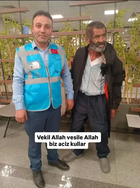Zorlu yaşam koşulları içerisinde karşılaştığımız Osman amcamızla gerçekleştirdiğimiz görüşmeden bir kare.