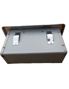Ashtray White Leather - W113 2