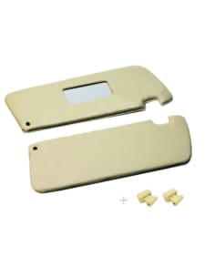 Zonnekleppen met clipjes Creme SL107 - PRE-ORDER