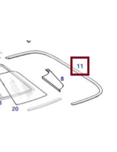 Rear Lower Hardtop Seal - 1137900083