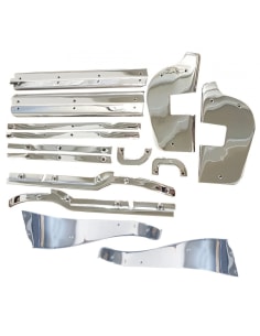 14-Piece Chrome Door Trim Kit W113 230SL 250SL 280SL