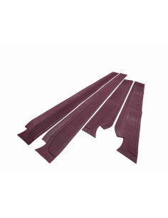 Sill Mat Set Rubber Burgundy Red W114 W115