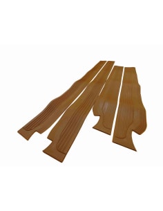 Sill Mat Set Rubber Tobacco Brown W114 W115