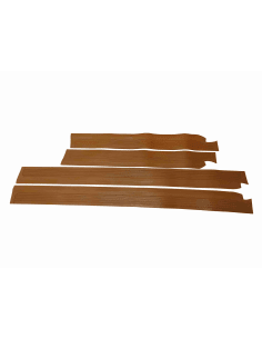 Sill Mat Set Rubber Tobacco Brown W114 W115 2
