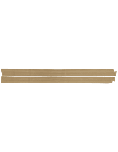 Sill Mat Set Rubber Cream W114 COUPE - 1156861380 - 1156861480