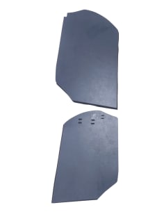 Jeu de couvercles latéraux de coffre W113 - 1136900035 1136900135 2
