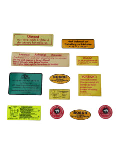 Decal Sticker Set (12pcs) W198 300SL