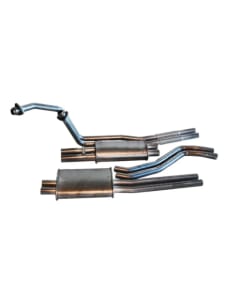 Complete Stainless Steel Exhaust Line - 230SL 250SL 280SL W113 Pagoda