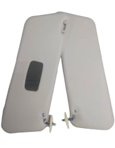 Sunvisor Set Cream W114 W115 /8 - 1088101210 - 1088101110