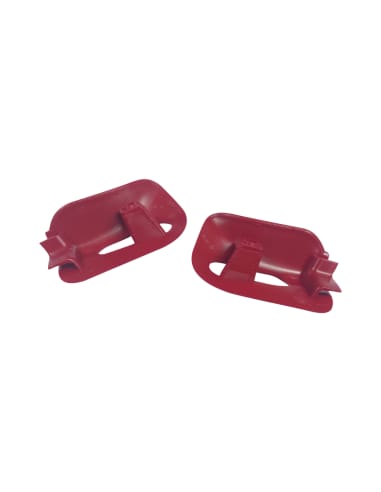 Sun Visor Trim Cap Set Red / Maroon R129 A124 – A1298110661
