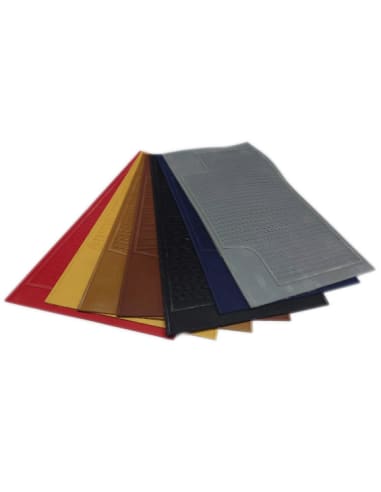 Rubber Floor Carpet Mat - Blue - R107 SL107 SLC107