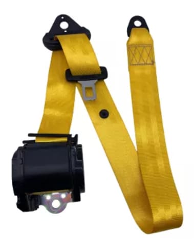 Centure modèle Automatic 3-Point Jaune  W113 W120 W121 W110 W111 Porsche