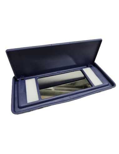 Sun Visor Vanity Mirror Blue R107 560SL W126 560SE 560SEC