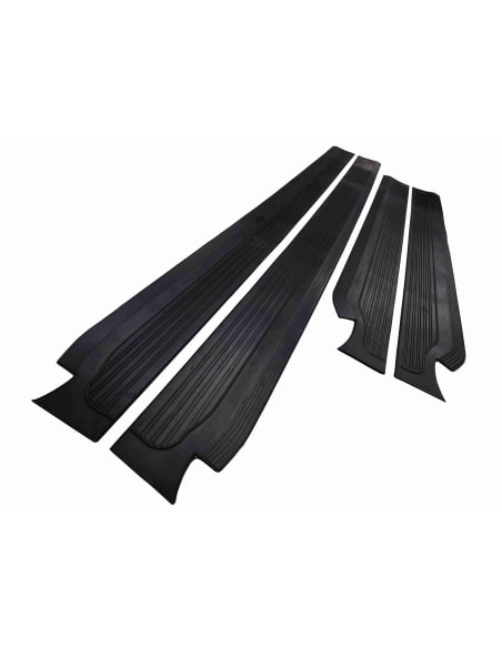 Sill Mat Set Rubber Black W114 W115 Sill Mat Set Rubber Black W114 W115