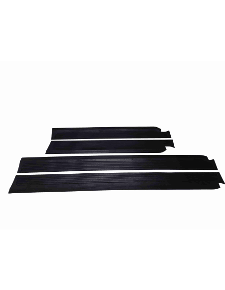 Sill Mat Set Rubber Black W114 W115 Sill Mat Set Rubber Black W114 W115